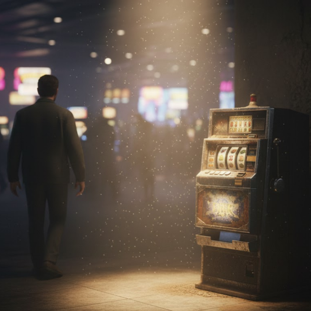 Slot yang Diam tapi Berbicara Refleksi Hidup dari Putaran yang Kita Abaikan